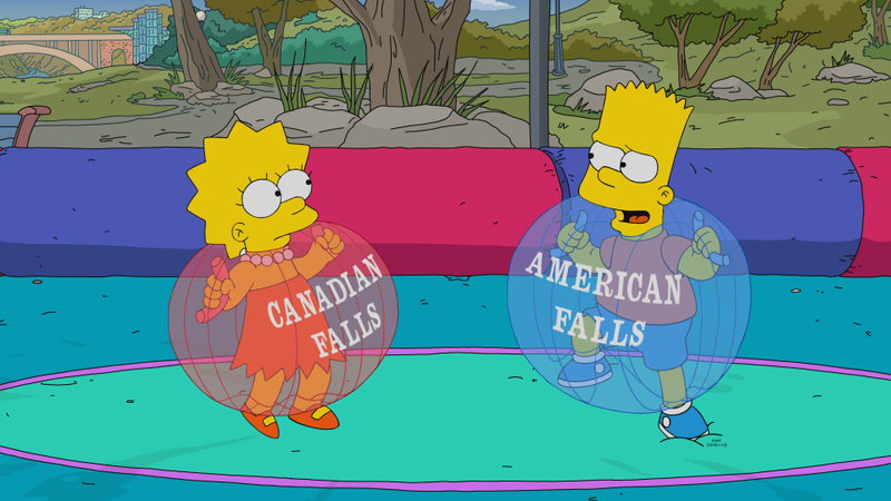 Illustration for article titled Lisa flees to Canada, but a tepid Simpsons settles for safe ground